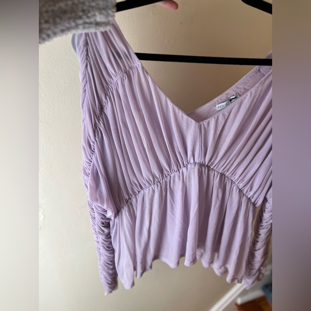 Purple blouse - Picture 5 of 6